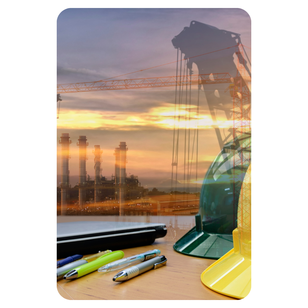 Chantier de construction et bureau d’entreprise du bâtiment